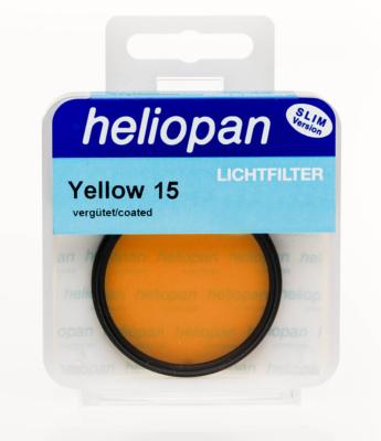 Filtre jaune orangé Heliopan MC diam. 30,5 (boite jaunie par les UV)