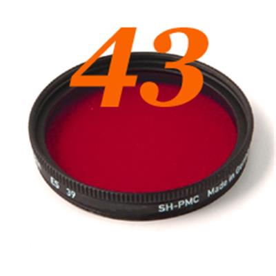 Filtre rouge foncé Heliopan SH-PMC diam. 43