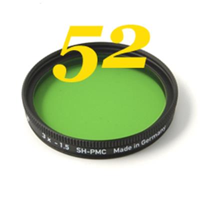 Filtre vert Heliopan SH-PMC diam. 52