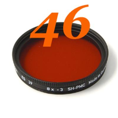 Filtre rouge Heliopan MC diam. 46