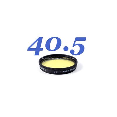 Filtre jaune clair Heliopan MC diam. 40,5