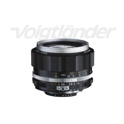 Voigtländer Nokton 58mm f/1,4 SL II-S chromé /Nikon 