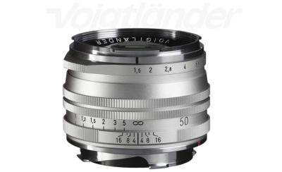 Voigtländer Nokton Vintage Line 50mm F1.5 Aspherical II VM silver MC