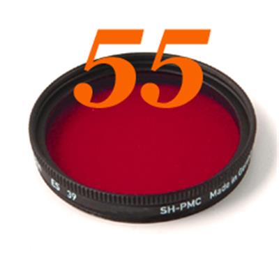 Filtre rouge foncé Heliopan MC diam. 55